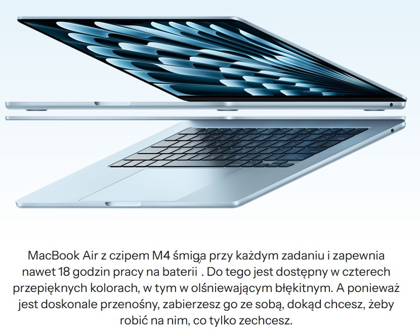 opis macbooka w sklepie x-kom_pl