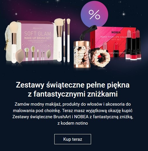 zestawy świąteczne Notino