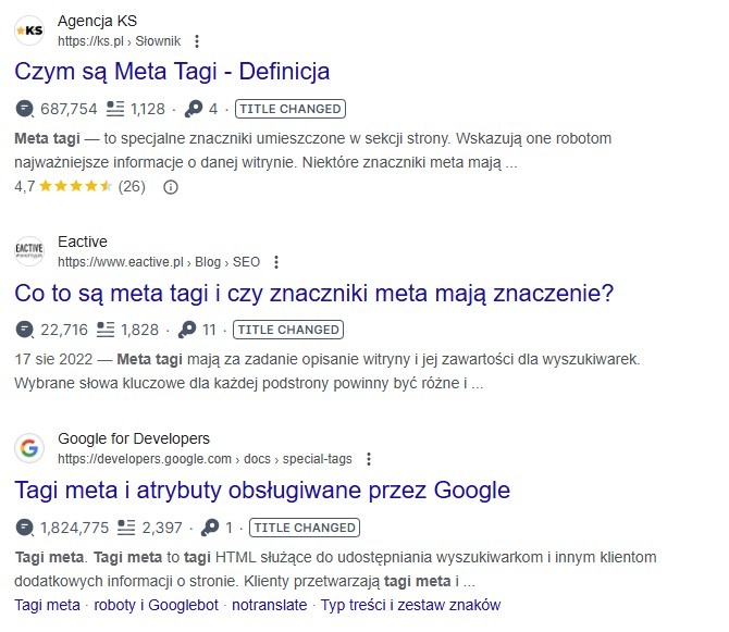 zrzut ekranu z wtyczki surfer seo