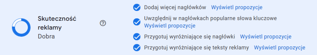 skuteczność reklam