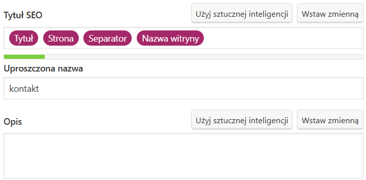 edycja meta tagów w yoast