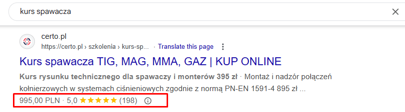 Ograniczone informacje dla kursu spawacza – warto je rozszerzyć o kwestie wspominane wyżej.
