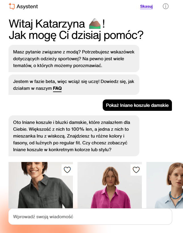Zalando świetnie wykorzystuje AI do obsługi klienta. Czatbot zasilany sztuczną inteligencją