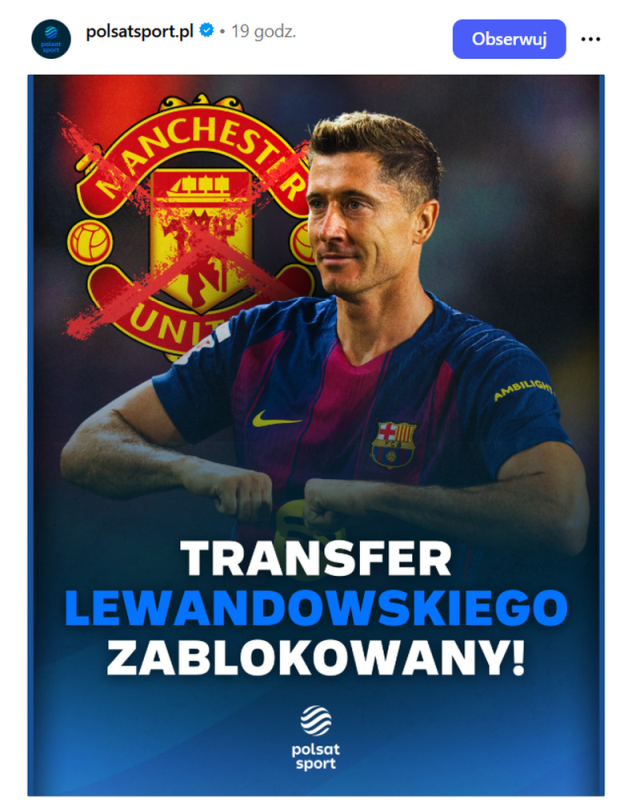 Post pionowy na Instagramie.